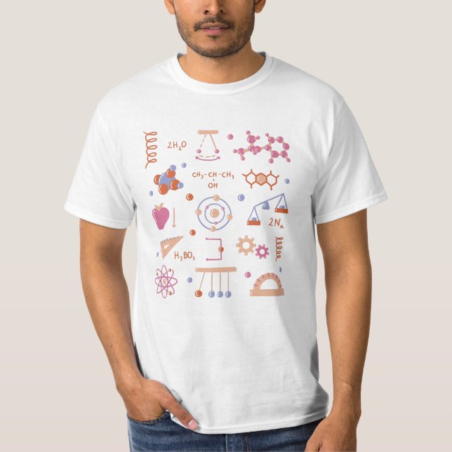 Camiseta Elementos físicos (Anverso)