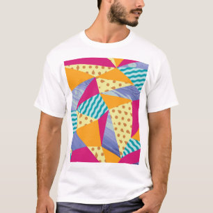 Camiseta Elementos geométricos, abstractos: sin costura dec
