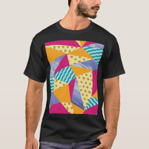 Camiseta Elementos geométricos, abstractos: sin costura dec