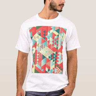 Camiseta Elementos geométricos, abstractos y vintage decora