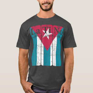 Camiseta Elementos Latinos Cubanos Periódicos de Tabla Cien