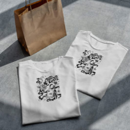 Camiseta Elementos mágicos oscuros