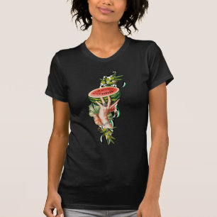 Camiseta Elementos palestinos tradicionales en el mapa pale