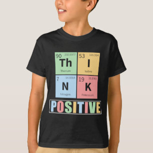 Camiseta Elementos periódicos Científico Laboratorio Quí