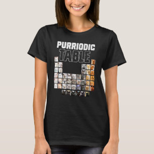 Camiseta Elementos Periódicos De Tabla Purriótica Química D