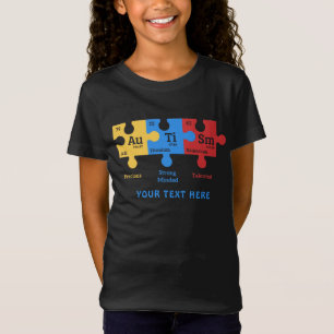 Camiseta Elementos personalizados de la tabla periódica del