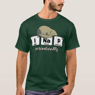 Camiseta Elementos Químicos Ciencia I Nap Árbol Periódico