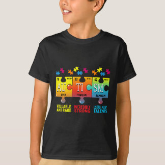 Camiseta Elementos químicos del rompecabezas del rompecabez
