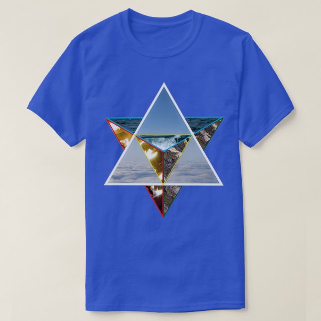 Camiseta Elements Merkaba (Diseño del anverso)