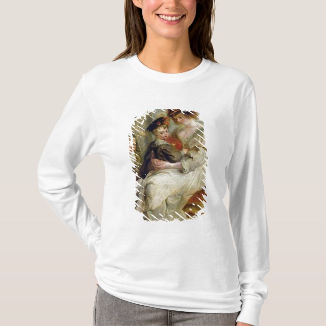Camiseta Elena Fourment con dos de sus niños (Anverso)