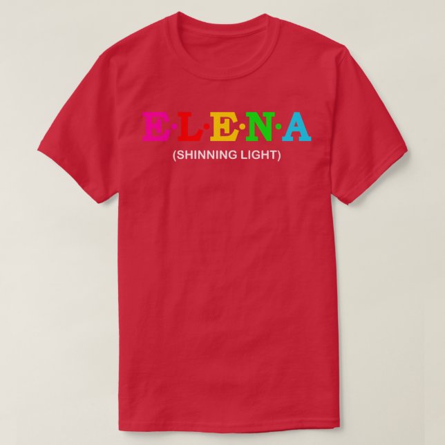 Camiseta Elena Light (Diseño del anverso)