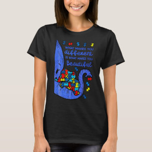 Camiseta Eleph Ant Lo Que Te Hace Distintos Awares De Autis