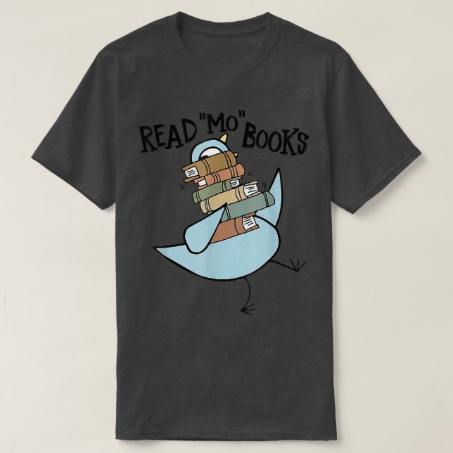 Camiseta Elephant And Piggie Leer Mo Libros Pigeon (Diseño del anverso)