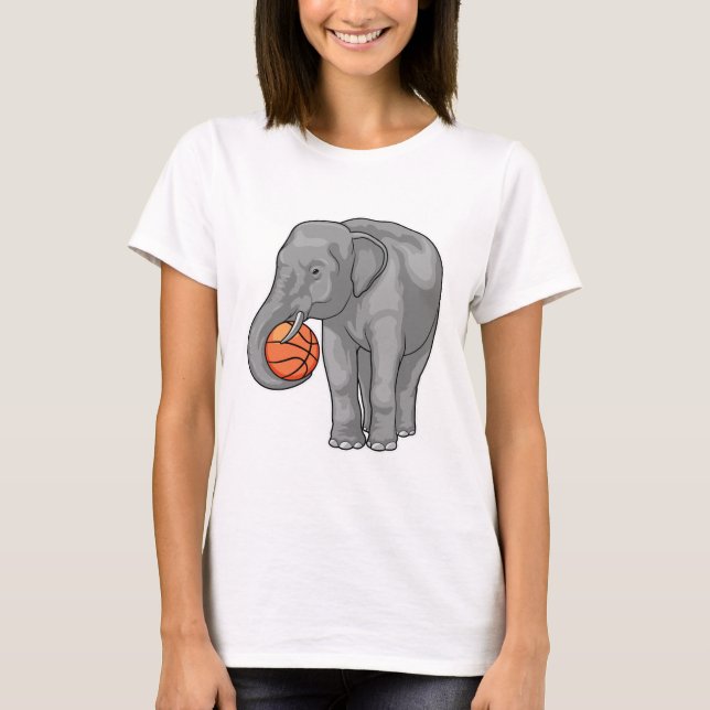 Camiseta Elephant Baloncesto (Anverso)