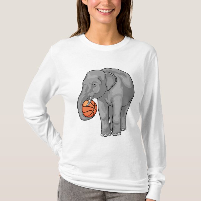 Camiseta Elephant Baloncesto (Anverso)