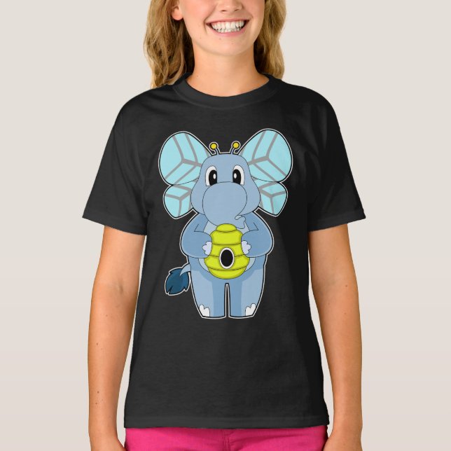 Camiseta Elephant Bee (Anverso)