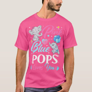Camiseta Elephant Blue Pink POPS ama su revelación de embar