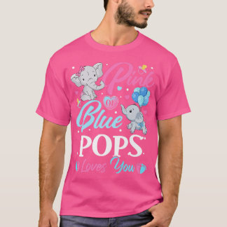 Camiseta Elephant Blue Pink POPS ama su revelación de embar