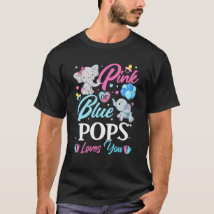 Camiseta Elephant Blue Pops Rosa Ama Tu Revelación De Embar
