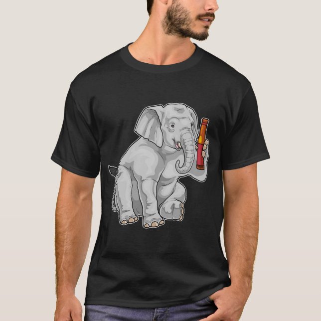 Camiseta Elephant Bottle Beer (Anverso)