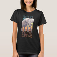 Elephant Boy Love Spirit Animal Retro