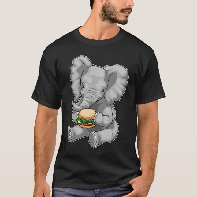 Camiseta Elephant Burger (Anverso)