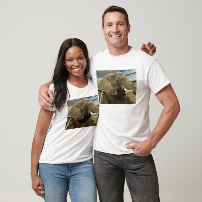 Camiseta Elephant Closeup (Unisexo)