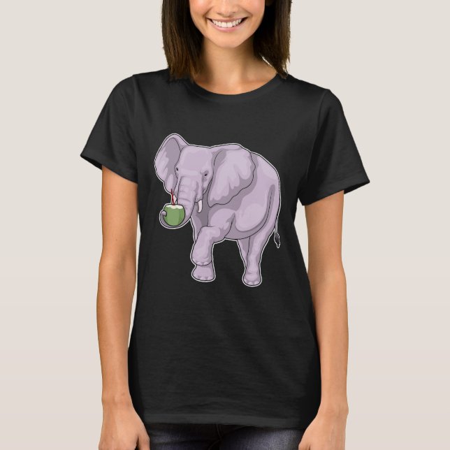 Camiseta Elephant Coconut (Anverso)