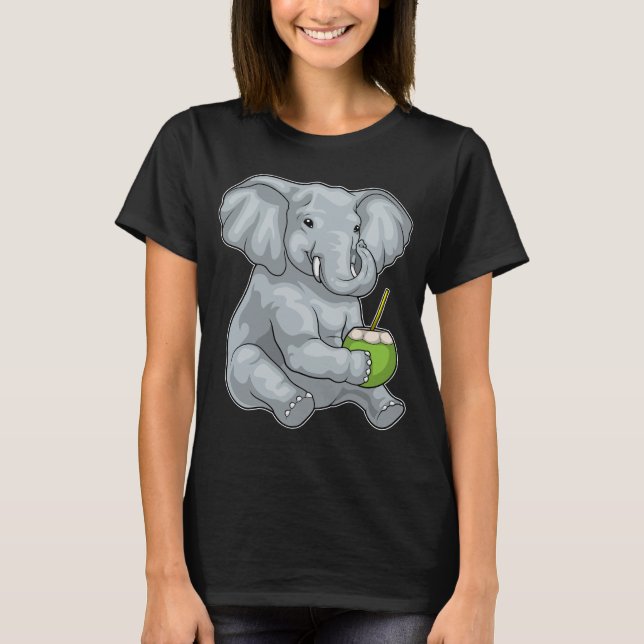 Camiseta Elephant Coconut (Anverso)