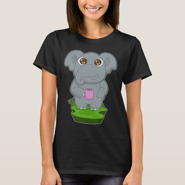 Camiseta Elephant Coffee Mug (Anverso)