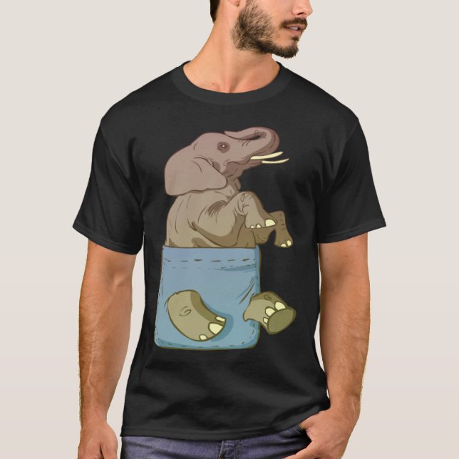Camiseta Elephant Cute Animals  for (Anverso)