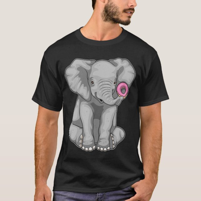 Camiseta Elephant Donut (Anverso)