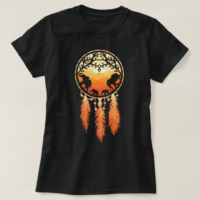 Camiseta Elephant Dream Catcher (Diseño del anverso)