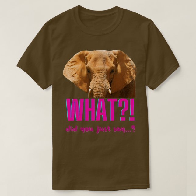 Camiseta Elephant Ears  (Diseño del anverso)