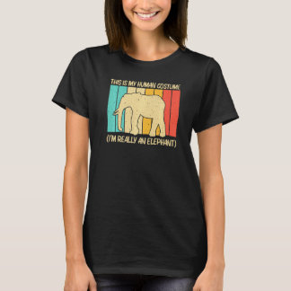 Camiseta Elephant For Men Women Indian Elephant Mammoth Vin