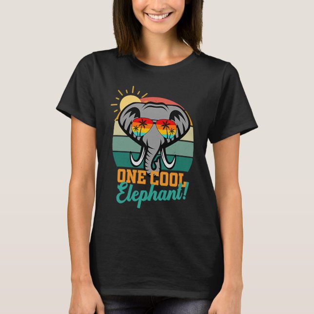 Camiseta Elephant  for women men kid wildlife World Elephan (Anverso)