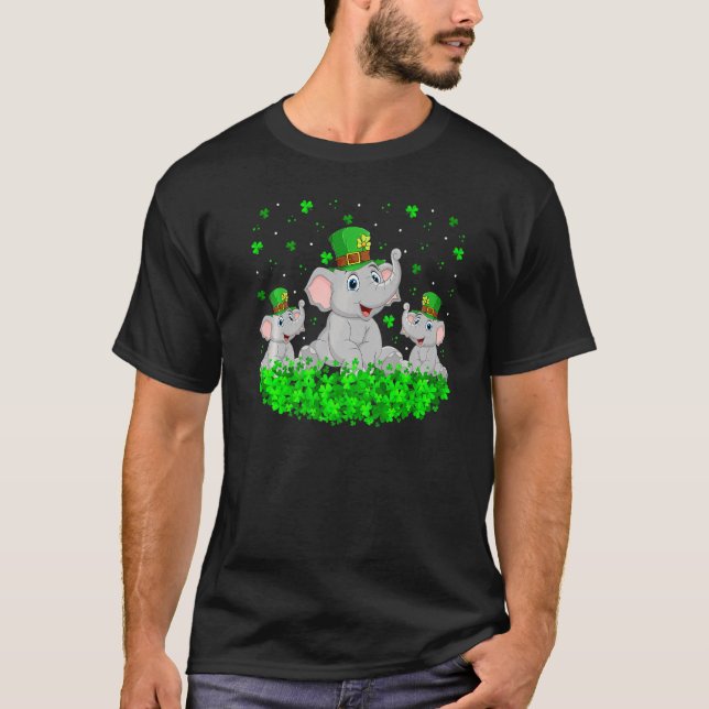 Camiseta Elephant Gorra Leprechaun (Anverso)
