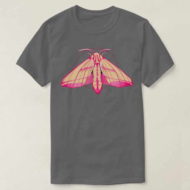 Camiseta Elephant Hawk Moth (Diseño del anverso)