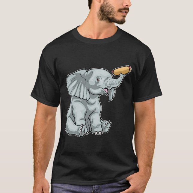 Camiseta Elephant Hotdog (Anverso)