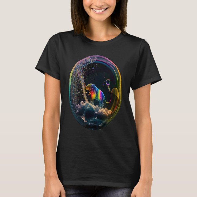 Camiseta Elephant in soap bubble  Elephants (Anverso)