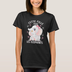 Camiseta Elephant Love Mom Elephant And Baby Youth