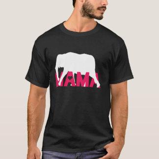 Camiseta Elephant Mama Love Heart Africa Souvenir