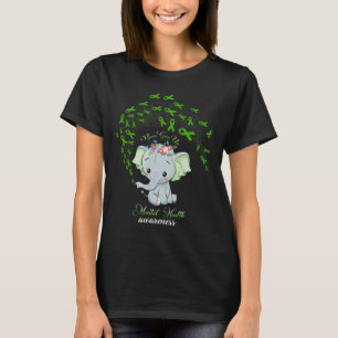 Camiseta Elephant Mental Health Awareness Gift Warrior Men