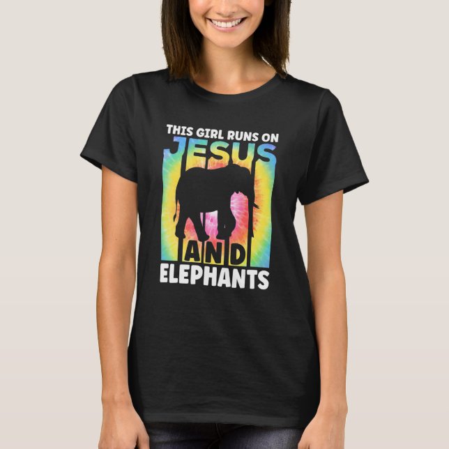 Camiseta Elephant Outfit for Elephant Lovers Apparel Women  (Anverso)