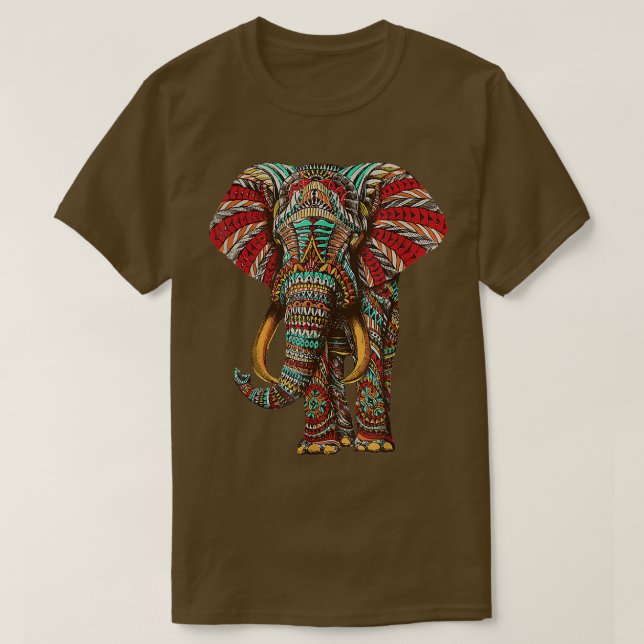 Camiseta Elephant Save the Animals  (Diseño del anverso)