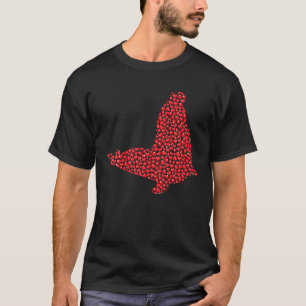 Camiseta Elephant Seal Lover Heart Shape Elephant Seal Vale