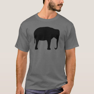 Camiseta Elephant Silhouette asiática