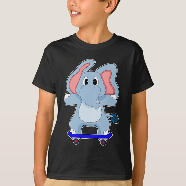 Camiseta Elephant Skateboard Sports (Anverso)