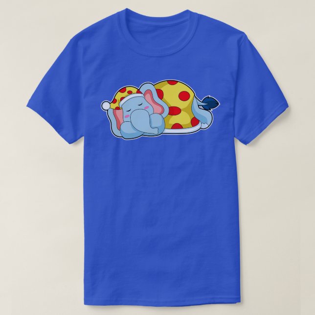 Camiseta Elephant Sleeping Pajamas (Diseño del anverso)
