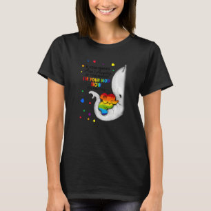 Camiseta Elephant Soy tu madre ahora LGBT Mamá libre abraza